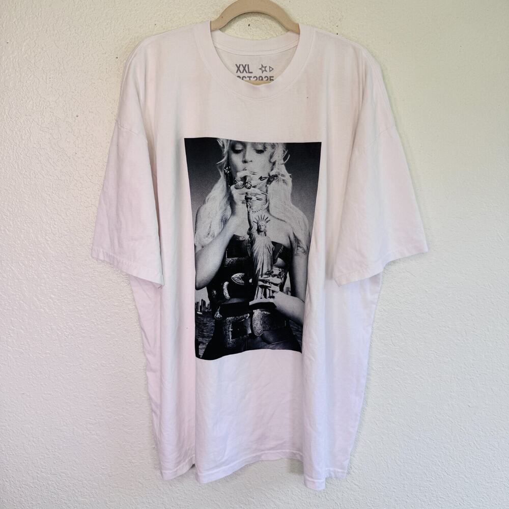 Beyonce Cowboy Carter Tour Shirt XXL New York Statue of Liberty Concert Merch 2X